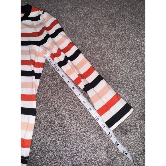 COS Women's Multicolored Striped Long Sleeve Shirt - Picture 4 of 7